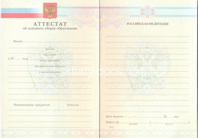 Аттестат за 9 класс 2007-2010 в Грозном